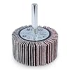 BHA Aluminum Oxide Shank Mounted Flap Wheels, 2 x 1 x 1/4, 40 Grit - 5 Pack