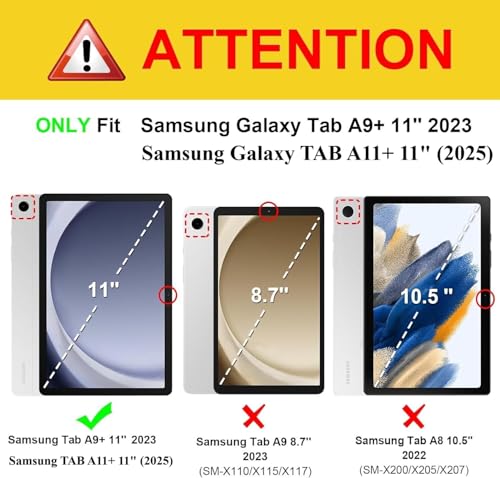 Image of Flip Cover for Samsung Galaxy Tab A11 Plus / A11+ / A9+ (11 INCH) (Blue)