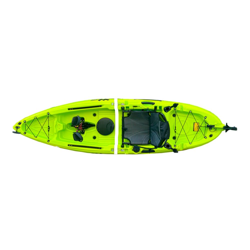 Samoa Long Wave Kayak De Pesca Desmontable Rígido Con Pedalera 1 Plaza