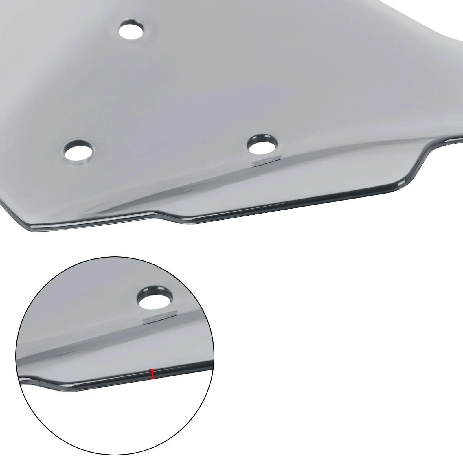 Frontscheibe Motorrad-Windschutzscheiben Für Yamaha MT-07 MT07 MT 07 2025 2026- Frontscheibe, Windabweiser, Verkleidungsvisier Spoiler