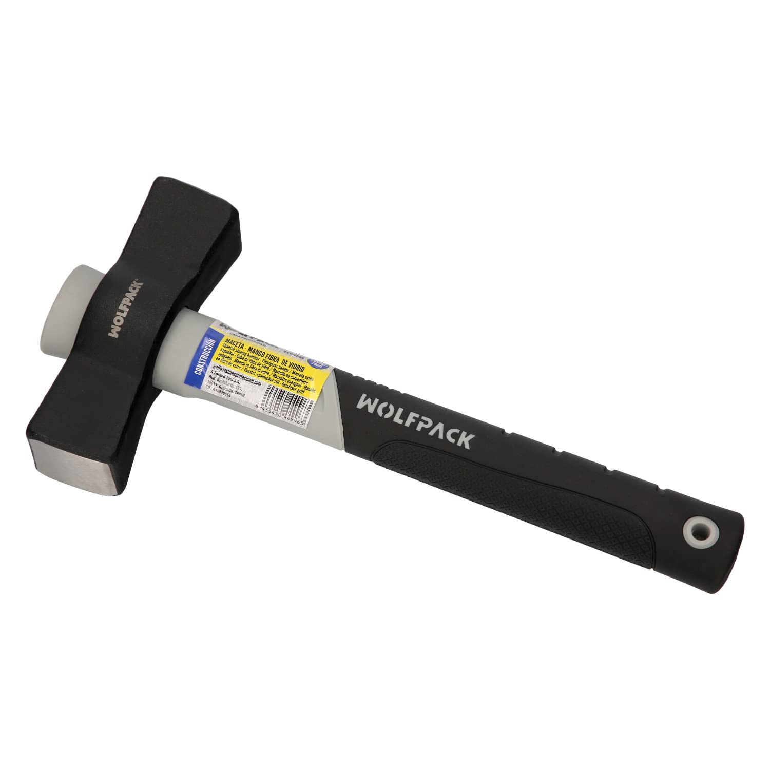 WOLFPACK LINEA PROFESIONAL 02360805 Pot Handle Fiberglass 1000g, Multicoloured