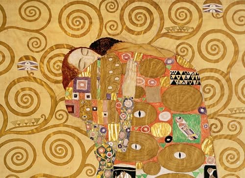Cuadro de Gustav Klimt de 60x90cm: pintura moderna para decoraciones del hogar con elegancia