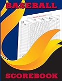  Baseball Scorebook: 100 Baseball Scorecard Sheets, Log a Full Season plus Playoffs, Dad Gifts, Perfect for Coaches and Fans