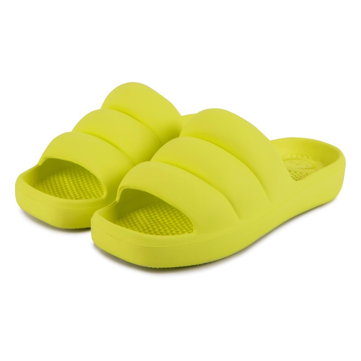 totes SOLBOUNCE Ladies Puffy Slider