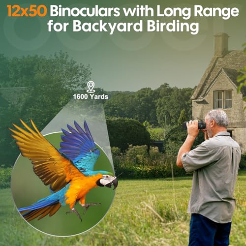 image for occer 12x50 Binoculars for Adults High Powered - HD Bird Watching Bino