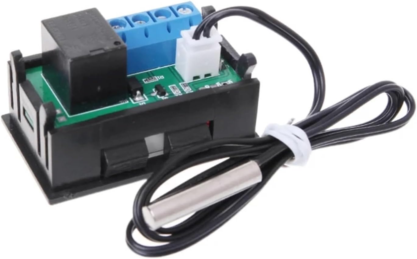 Temperature Controller with W2809 DC12V20A Digital Display Microcomputer Thermostat Temperature Controller