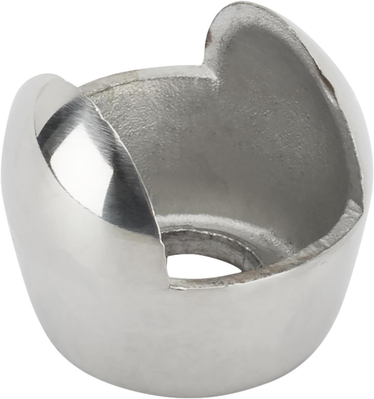 Speedway Motors Windshield Swivel for Square Tubing Frame Compatible with 1932-1936 Ford, Polished Stainless Steel Pivot Cone Mount, Direct Fit Replacement, 0.98 Inch Height