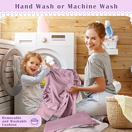 Grand Line Cat Bed Cat House With Bamboo Mat, Summer Indoor Cat Tent Kitten Teepee, Sturdy Cat Dog Nest For Small Medium Pets Up To 22 Lbs, Washable Cushion, All Seasons Available (Purple Wave) #TOP3