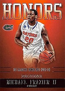 Michael Frazier II basketball card (Florida Gators, SEC Academic Honor Roll) 2015 Panini Team Collection Honors #MF-FL