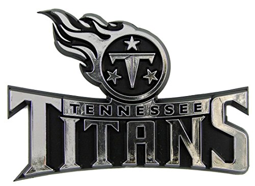 Fanmats 60287 Tennessee Titans Molded Chrome Plastic Emblem #TOP2