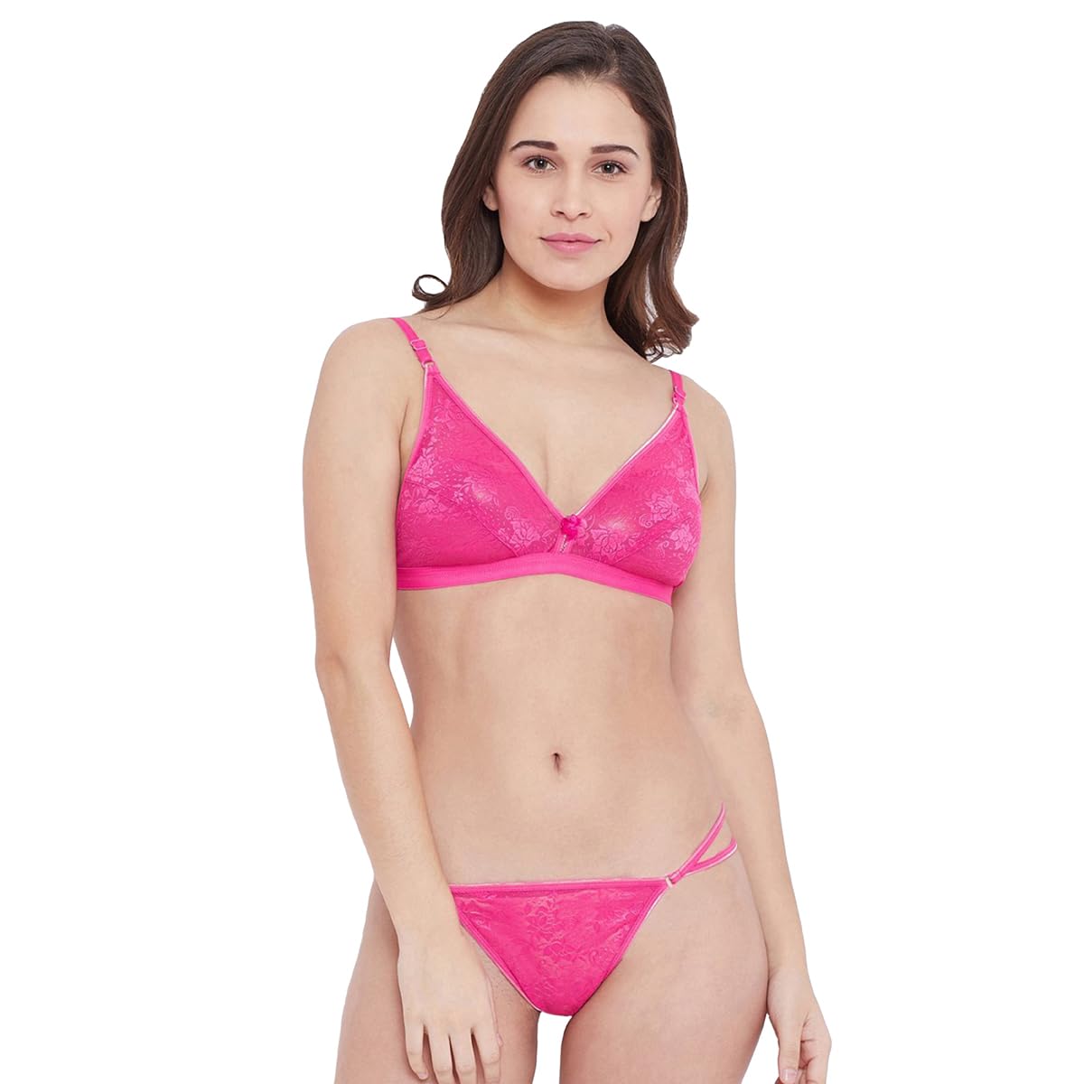love maker | Bra Panty Set for Women | Lingerie Set for Women | Undergarments for Women Bra Panty | Innerwear for Women | Non Padded Bra for Women | Cotton Bra Panty for Women Daily use.-picture-15