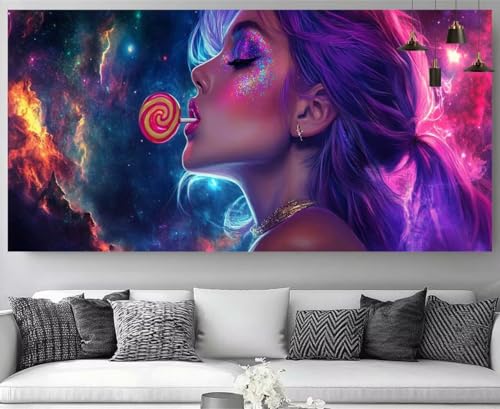 Diamond Painting XXL Ciel Étoilé pour Salon | Kit M-Y949 60x180cm