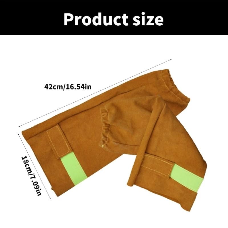 Protectores de manga de brazo con diseño ajustable contra chispas 6