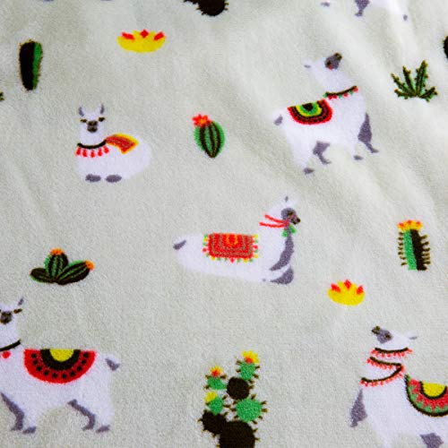 Avafort Velvet Plush Home Fleece Throw Blanket For Couch Sofa Bed,Warm Elegant Fuzzy Flannel Blanket For Kid Baby Adults Or Pet,Lightweight Soft Cozy Warm Luxury Microfiber Blankets(Llama-Desert Sand) #TOP2