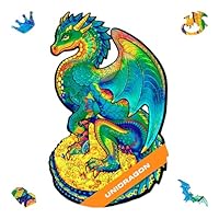 Amazon.co.jp: UNIDRAGON 木製パズルジグソー、大人と子供への最高の