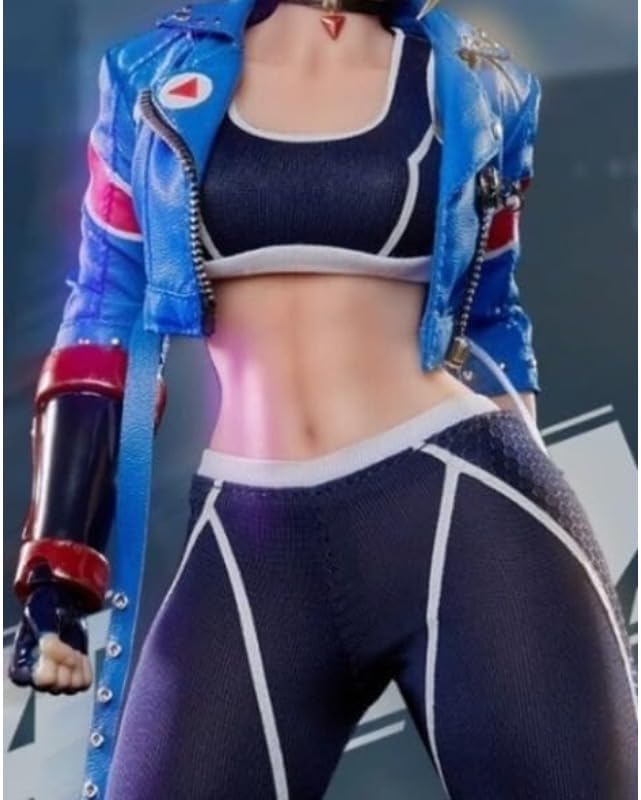 1/6 Scale Clothes Blue Jacket for 12'' Female