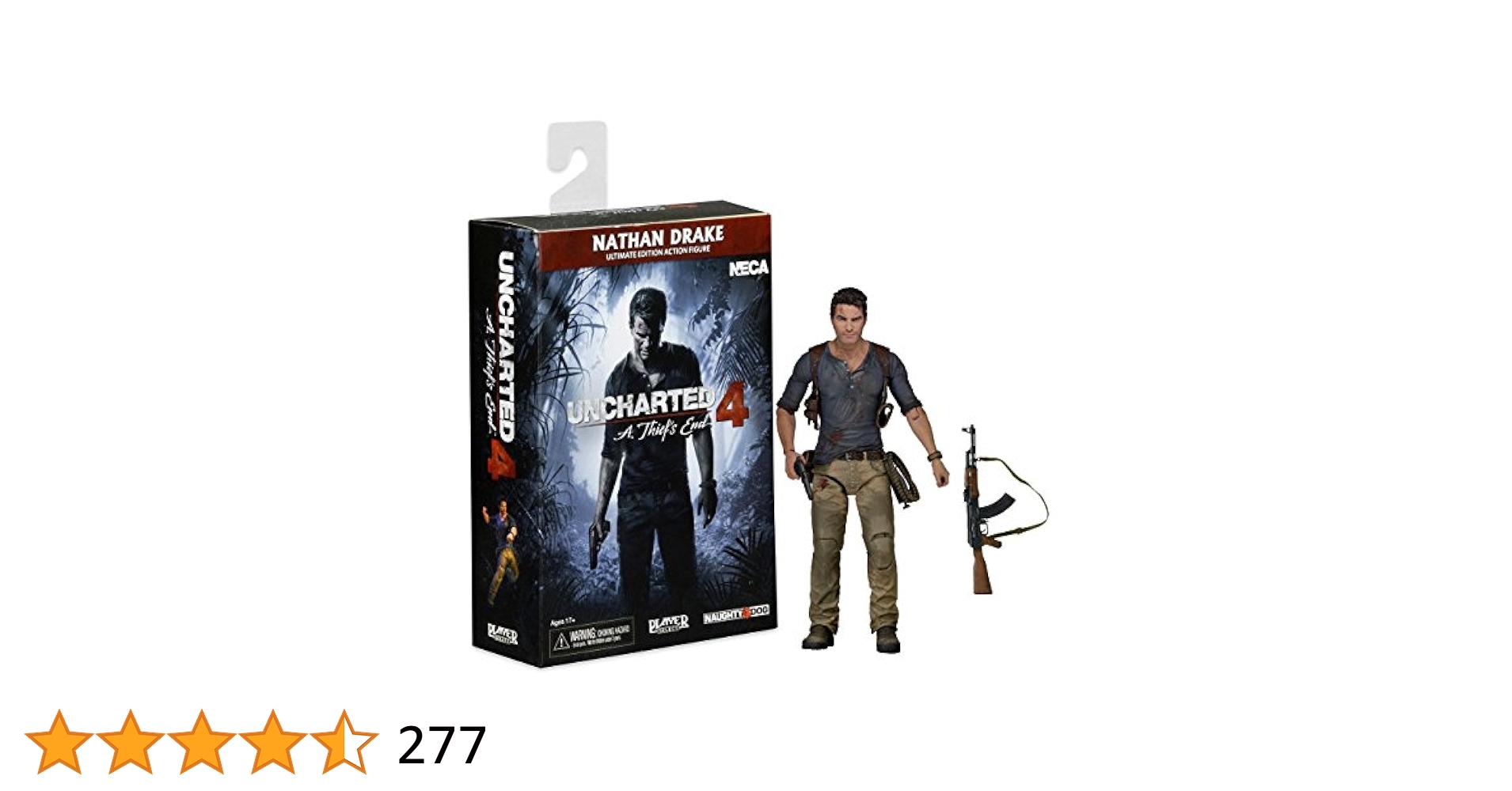 NECA アンチャーテッド4 ネイサン・ドレイク 7インチ フィギュア　ネカ ASTRO ZOMBIES | NECA UNCHARTED 4 A THIEF'S END 7インチ