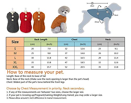 Rantow Caldo Animale domestico Maglione cane gatto...