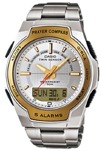 Casio Men's Core CPW500HD-7AV Silver Stainless-Steel Quartz Watch with Silver Dial