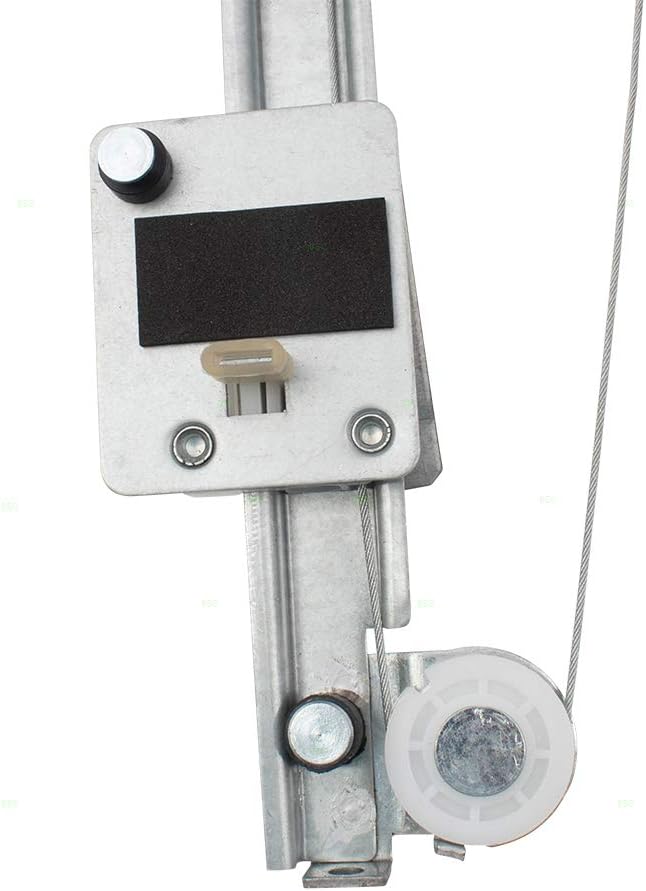 Brock Window Regulator w/Motor for 2016-2019 500X Upgraded Metal Glass Guide Front for 2014-2019 500L for 2012-2019 500 68070266AE Right FI1351100