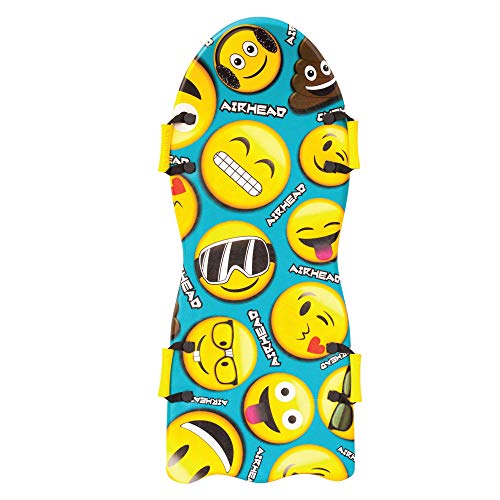 Airhead Emoji Squad 2 Person Foam Toboggan Snow Sled
