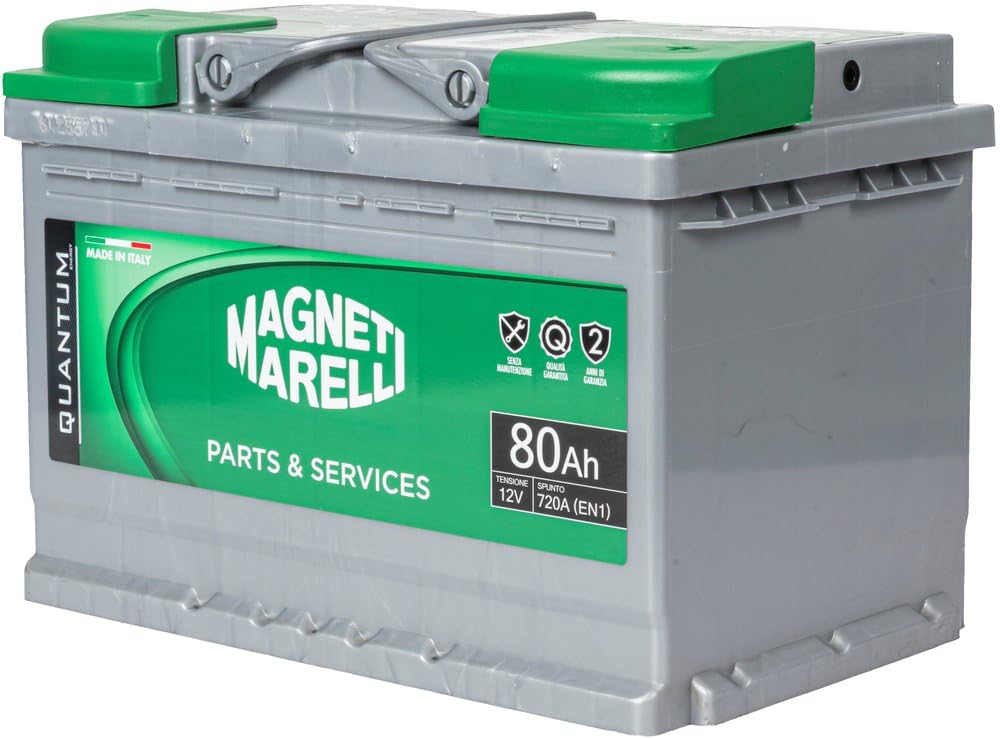 Magneti Marelli - Batería para coche, 80 Ah, 12 V, 720 A, EN1, para caja L3B