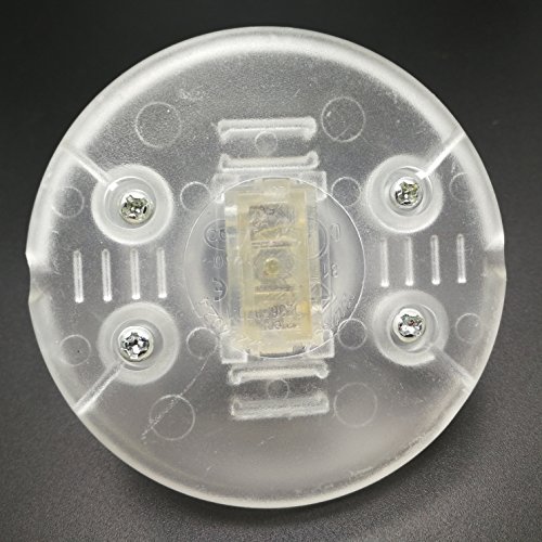 Bcqli 1 Pcs Transparent Foot Pedal Push Switch Inline Lamp Light On-Off Control Footswitch #TOP2