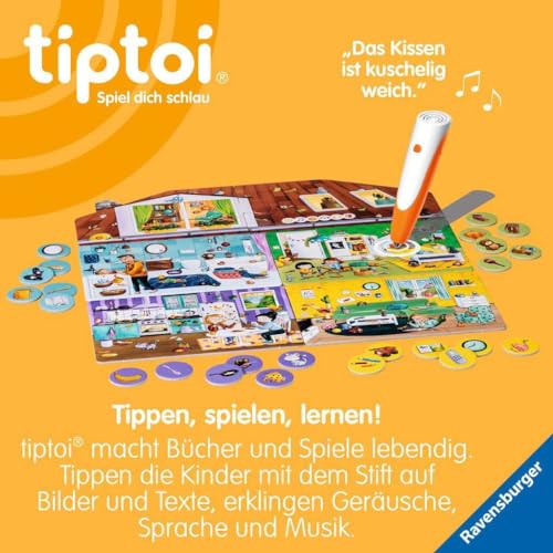 Ravensburger Tiptoi 00196 Jeu De Société Mein Zuhause 10 Min Educatio - vue 6