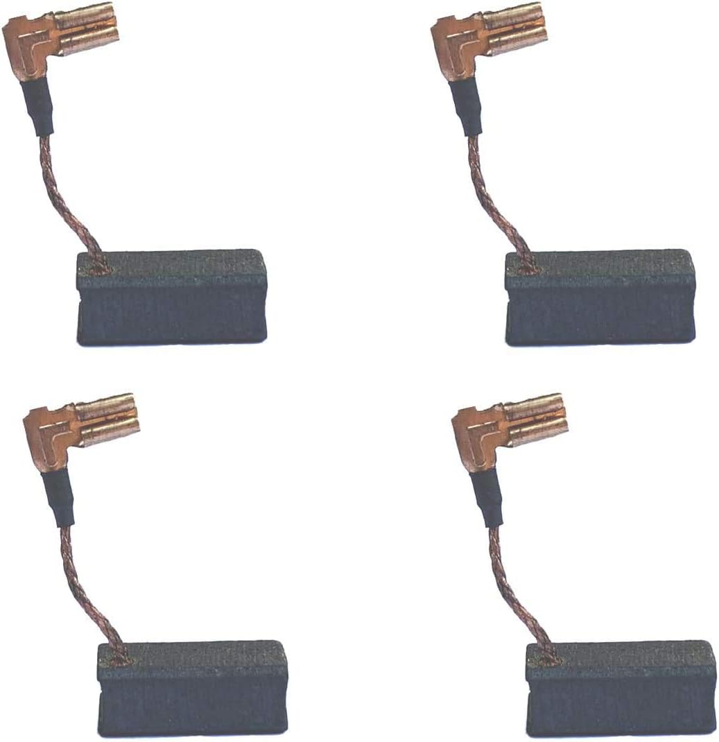 4 Pcs Carbon Motor Brush Compatible with DeWalt DWE4120 / DWE4011,Dewalt N097696 Grinder Motor Replacement Part