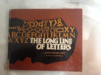 Hardcover The long line of letters (A Magic circle book) Book