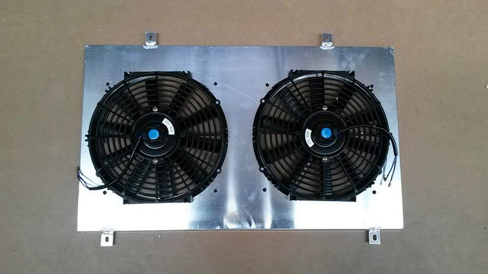 Ventilatori in alluminio per radiatore per 1997-ON Nis-san Patrol GU Y61 2.8L/3.0L/4.2L/4.5L Turbo Diesel/Benzina Super Safari