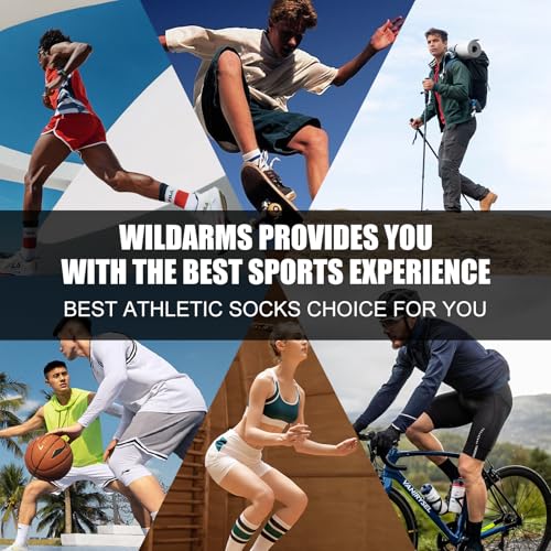 Wildarms Meias de compressão Tabi Esportivas Antiderrapantes Meias Atléticas Corrida Caminhada com A