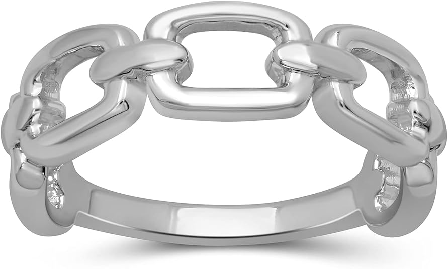 JEWELEXCESS Sterling Friendship Ring for Women