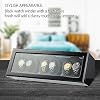TIMECUBE Watch Winder for 6 Automatic Watches with LED Light and 15 Winding Programs