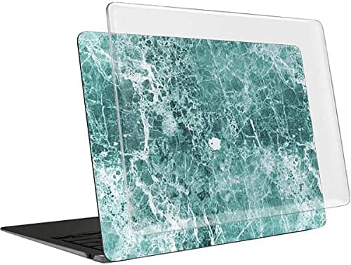 Skinit Case + Skin Compatible with MacBook Air 13in (2020) Originally Designed Crushed Turquoise Design