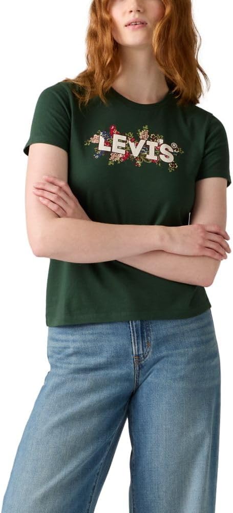 Levi's Women's Perfect Crewneck Tee Shirt (Also Available in Plus)