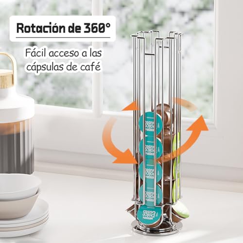 La Mejor Recopilación de Soportes para cápsulas de café los mejores 10. 6 Imagen adicional