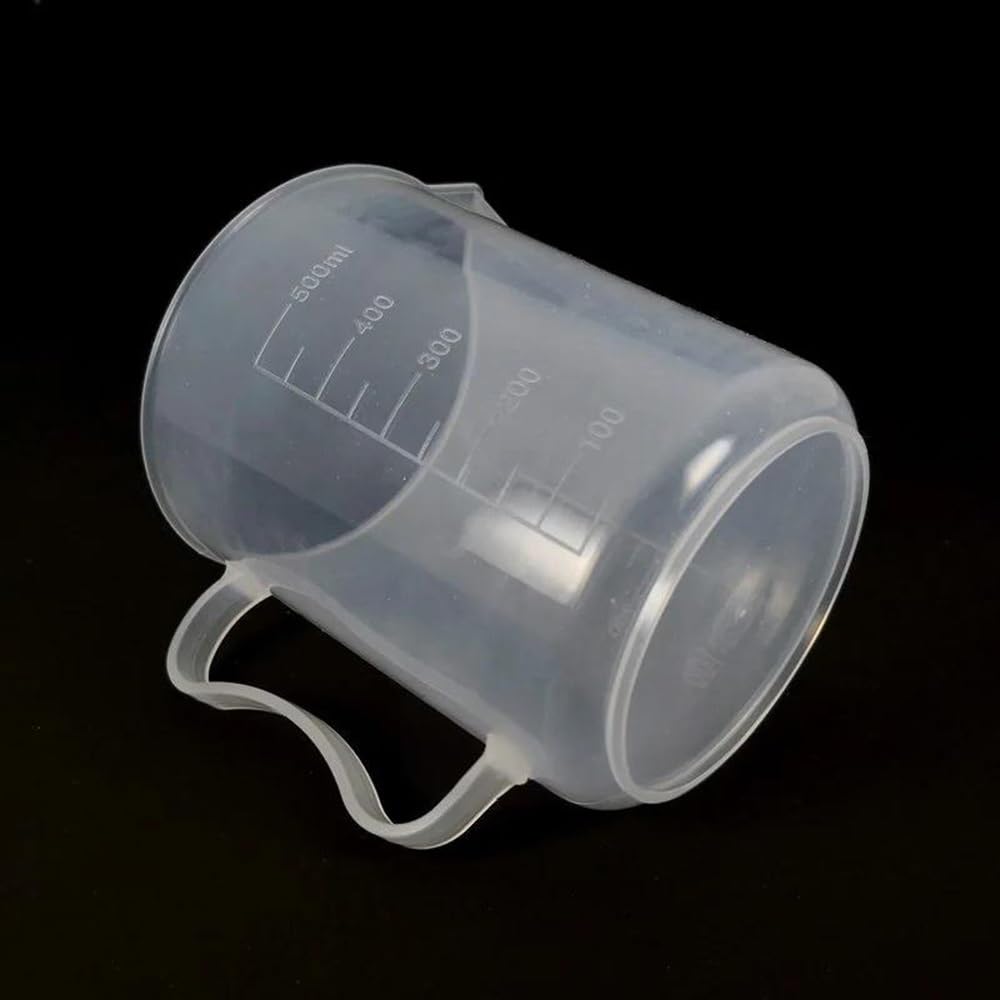 Attrezzature e forniture di laboratorio 1 misurino da laboratorio 250 ml/500 ml/1000 ml/2000 ml/3000 ml/5000 ml con becher graduato manico