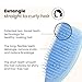 Tangle Teezer Ultimate Detangler Brush for Wet & Dry Hair, Eliminates Knots & Reduces Breakage for Straight to Wavy Hair Types, Denim Blues