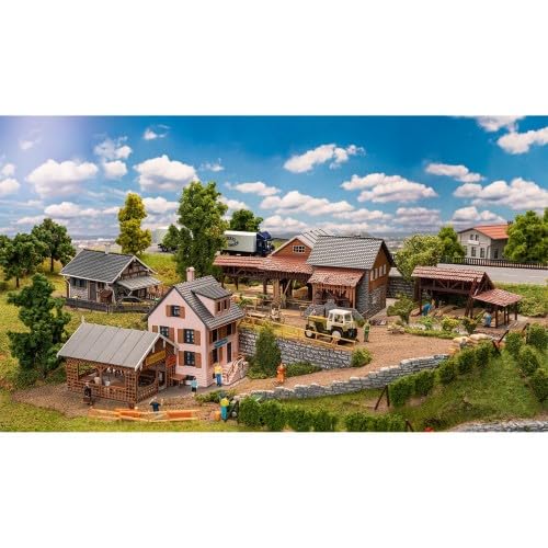 Preisvergleich Produktbild Faller 190138 Aktions-Set Sägewerk