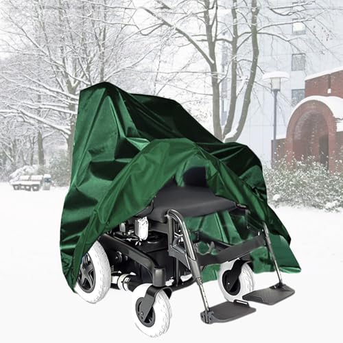 Funda de silla de ruedas impermeable 210D que protege tu scooter de movilidad contra la nieve 2