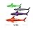 ZHFUYS Diving Pool Toy Underwater Swimming Throwing Diving Torpedo Shark,4 Pack