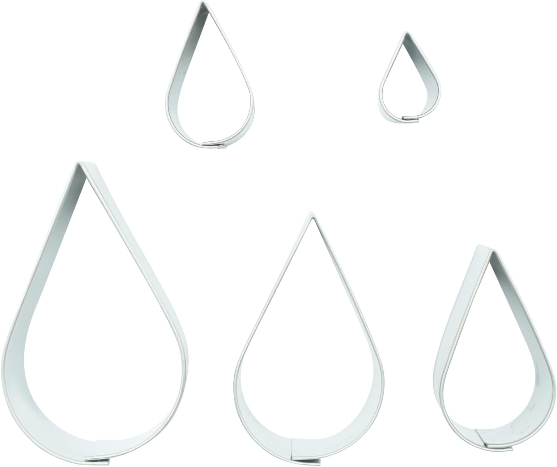 052,728 Seep Krifka Set of Square Cookie Cutter 5 Pieces, Multi