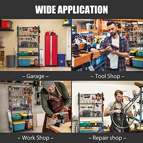 Mythinglogic Tool Storage Organizer,Heavy Duty Tool Holder For Power Tool, Drill, Screwdriver, Wrench, Storage Shelf For Toolbox, Tool Chest Organizer For Garage, Workshop, Shed, Mechanics #TOP5