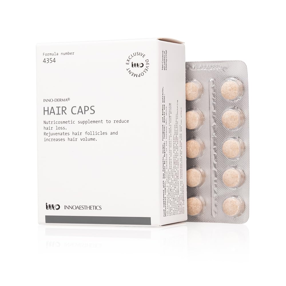 Hair Caps - Hair Growth - Innoaesthetics - 1x60 Tablets