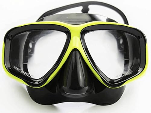 WOWDECOR Gafas de natación miopes Máscara de snorkel, máscara de buceo miope, gafas de natación, equipo de snorkel