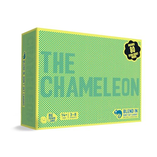 The Chameleon: Find the Traitor | Award-Winning Board Game for Families & Friends for 3-8 Players | Exclusive Bonus Content Edition
