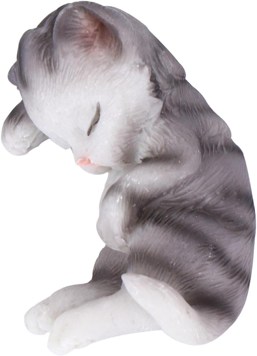 Magnetic Accent Sticker Kitten Resin Decorative Refrigerator Home