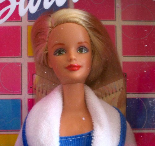 Amazon.com: Barbie Bath Boutique Doll w Bubble Bath (1998) : Toys