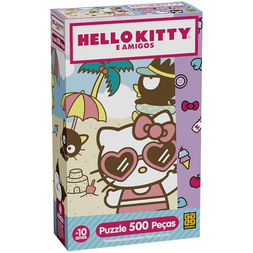 QUEBRA-CABEÇAS P500 HELLO KITTY